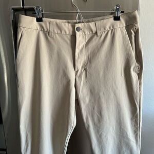 Lululemon Athletica Tan Chinos 34x28l slim